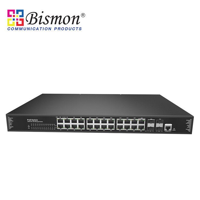 24-Port-10-100-1000M-PoE-2xRJ45-2SFP-combo-with-2SFP-slot-uplink-Managed-Switch-400W-PoE